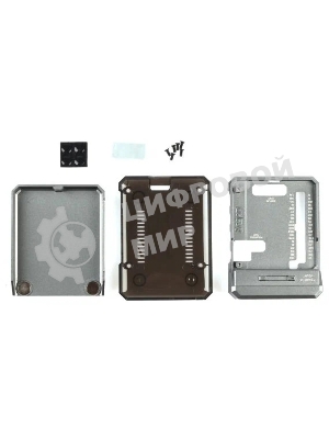 Алюминиевый корпус QUMO Argon NEO для Raspberry Pi 4 с магнитным креплением, grey(RS044)