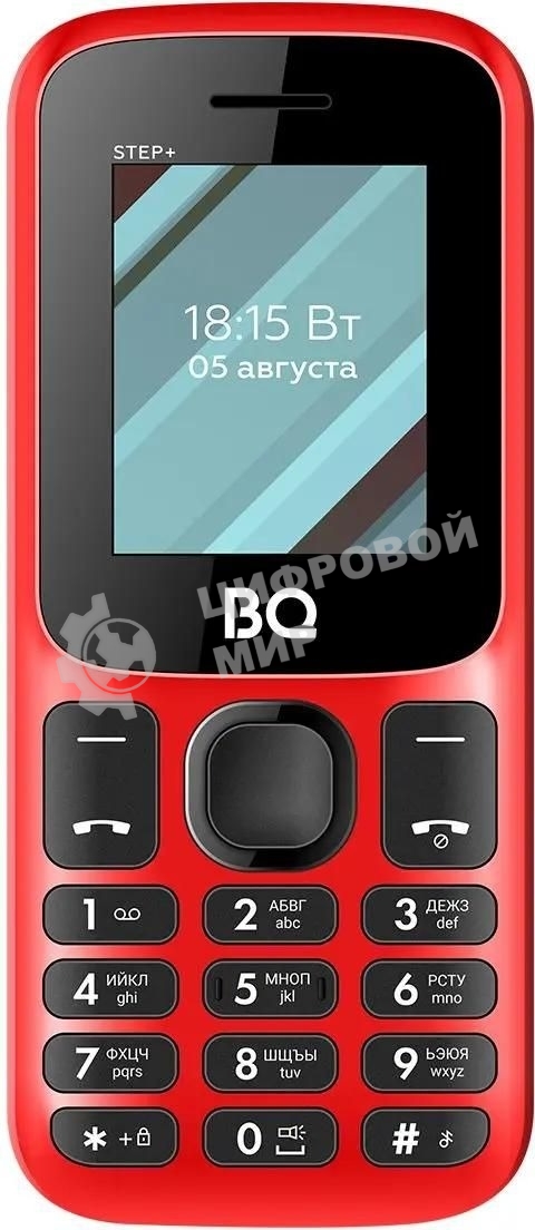 Мобильный телефон BQ 1848 Step+ красный/черный