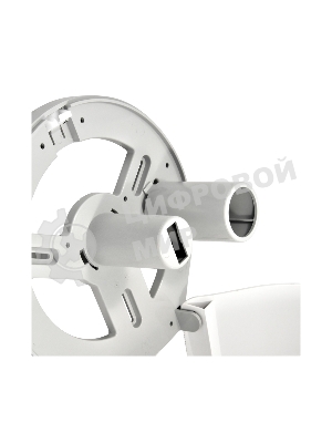 Диспенсер туалетной бумаги Рuff-7130 белый, с замком, ABS-пластик