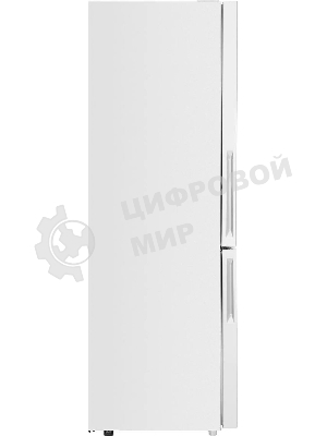 Холодильник Maunfeld MFF185NFW белый глянц. двухкамерный 211/104л морозилка снизу, No Frost