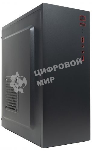 Компьютерный корпус ATX Filum S20 черный, без БП, USB 3.0