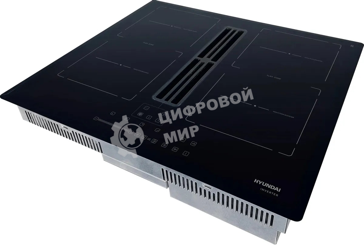 Индукционная варочная поверхность Hyundai HHIH 6858 BG черный