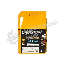 Набор сверл по металлу Denzel 1,5-6,5мм, Р6М5-TiN, Golden Tip, 13 шт