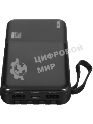 Портативный аккумулятор Tecno OnGO L101Q 10000mAh QC3.0/PD3.0 22.5W 3A 2xUSB-A/USB-C черный