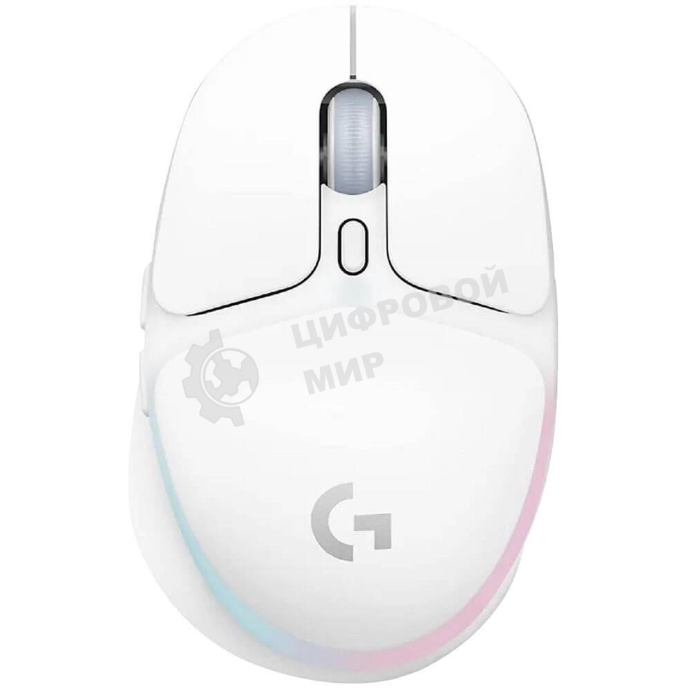 Мышь беспроводная Logitech G705 белый, 8200 dpi, радиоканал, Bluetooth, USB, кнопки - 6