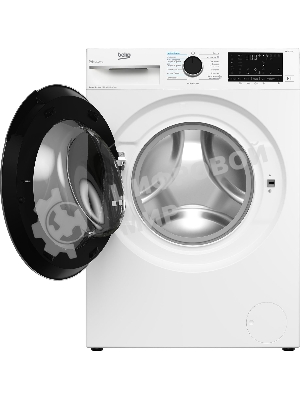 Стирально-сушильная машина Beko B3DFR57H23W белый, загрузка фронтальная 7,5 кг, 1200 об/мин., класс: В