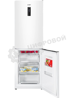 Холодильник Atlant ХМ-4621-109-NW белый двухкамерный 235/94л морозилка снизу, No Frost