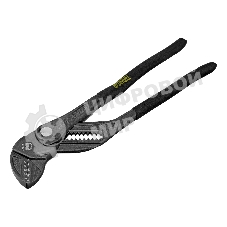 Клещи переставные Denzel кнопочный механизм, обливные рукоятки, сантехнические, 250 мм