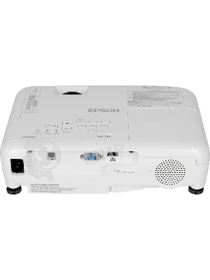 Проектор Epson EB-E01 белый (LCD, 1024 x768, 3300Lm, 15000:1, 2.4 kg) (V11H971040)