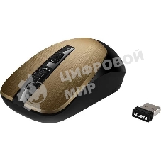 Мышь беспроводная SVEN RX-380W античная бронза, 1600 dpi, радиоканал, USB, кнопки - 4