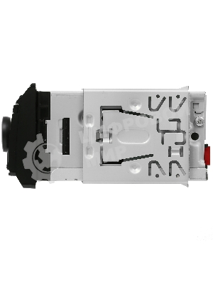 Автомагнитола Kenwood KMM-BT408, 1 DIN, Bluetooth, USB Type-A, AUX, съёмная панель