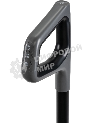 Пылесос вертикальный моющий Hyundai HYV-S01AQUA серый/черный, питание от аккумулятора, 75 Вт, уборка влажная/сбор жидкости/сухая, пылесборник 0.58 л