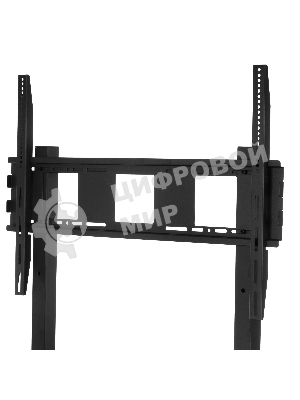 Мобильная стойка Wize Pro M86 для широкоформатных и интерактивных панелей 42 90, Max VESA 800x600 мм, высота 183 см, вертикальная регулировка, полка для медиаплеера, до 150 кг, черный