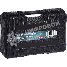 Дрель-шуруповерт аккумуляторная ИНТЕРСКОЛ ДА-13/18ВК, Аккумуляторный, 18В, Без АКБ и ЗУ, Кейс