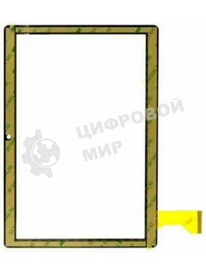Сенсорное стекло (тачскрин) TurboPad 1015 3G, черное