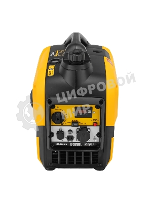 Генератор инверторный Denzel GS-2200iS, 2,2 кВт, 230 В, закрытый корпус, ручной старт