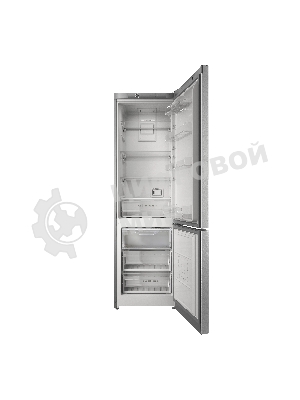 Холодильник Indesit ITS 4200 XB нержавеющая сталь, двухкамерный, 247/78л, морозилка снизу, No Frost