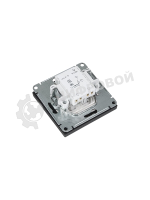 Переключатель 1-кл. ArtGallery IP44 10AX механизм карбон SE GAL441061