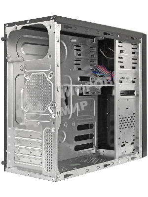 Компьютерный корпус Minitower ExeGate EX299309RUS MA-373X-UNS350 (mATX, БП UNS350 с вент. 12см, 2*USB, аудио, черный)
