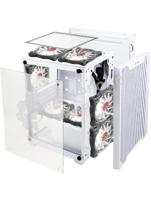 Компьютерный корпус Ginzzu CL560 белый mATX