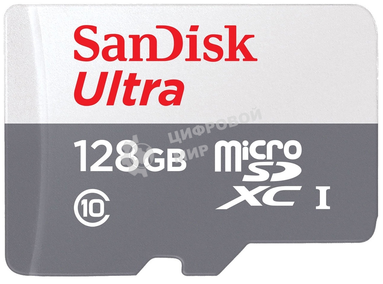 Флеш карта microSDXC 128Gb Class10 Sandisk SDSQUNR-128G-GN6TA oem