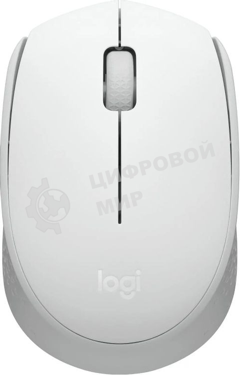 Мышь беспроводная Logitech M171 белый, 1000 dpi, радиоканал, USB, кнопки - 3