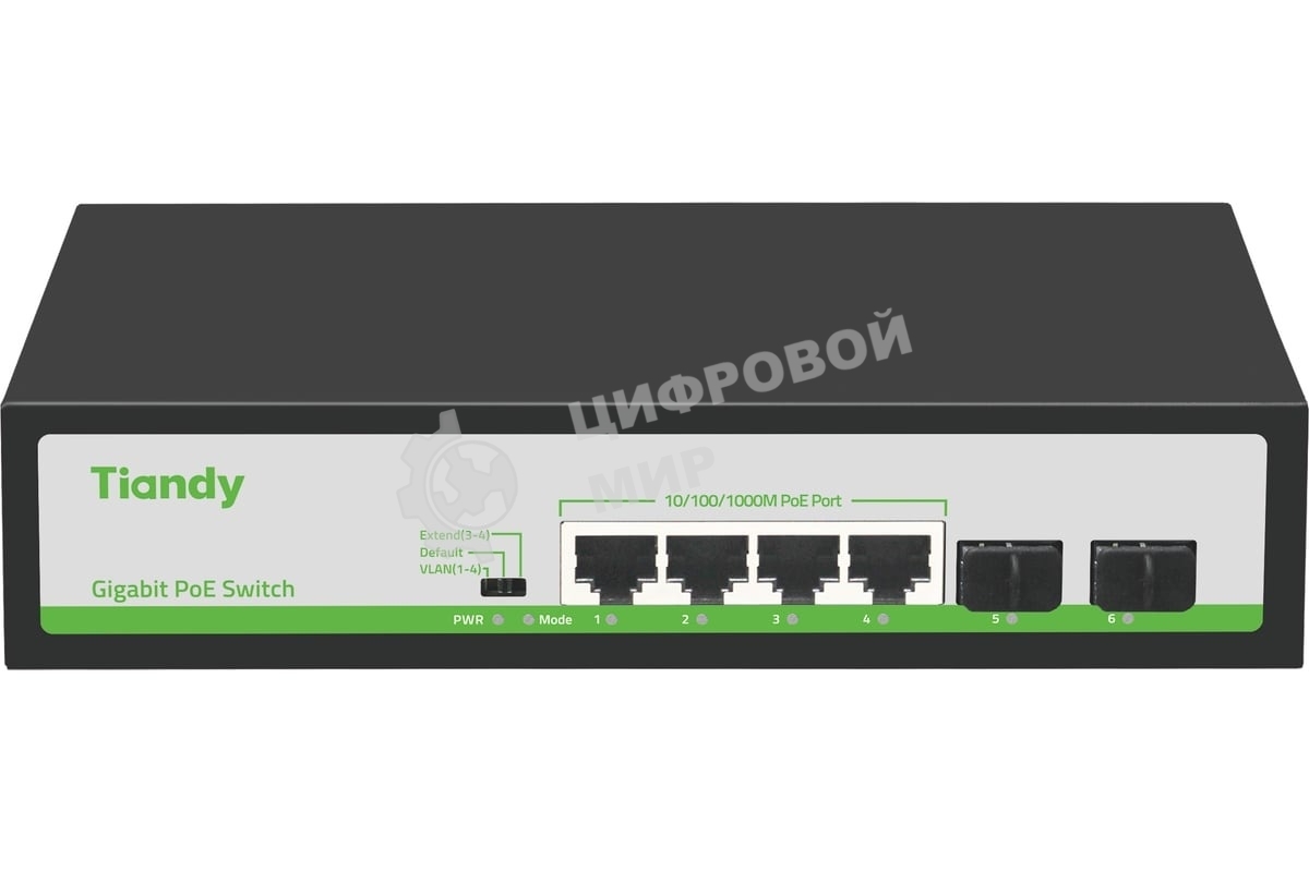Коммутатор Tiandy TC-P3S06 H/0402/AT/60