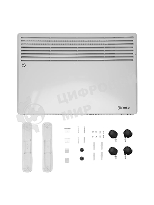 Конвектор электрический MTX CH-1500, белый, 1500 Вт, 20 м2, термостат