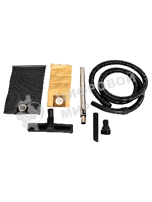 Строительный пылесос Pioneer VC299C серебристый с красным, 1600 Вт, уборка сухая/влажная/выдув, пылесборник бак, 30 л