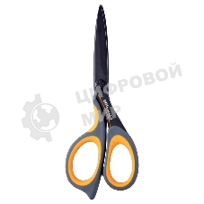 Ножницы Deli E6027 Expert Soft-touch универсальные 175мм ручки с резиновой вставкой сталь ассорти блистер