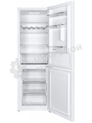 Холодильник Maunfeld MFF185SFW белый двухкамерный 213/104л морозилка снизу