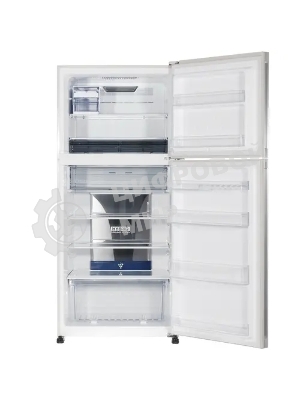 Холодильник Sharp SJ-XG55PMBE бежевый двухкамерный 394/162л морозилка сверху, No Frost