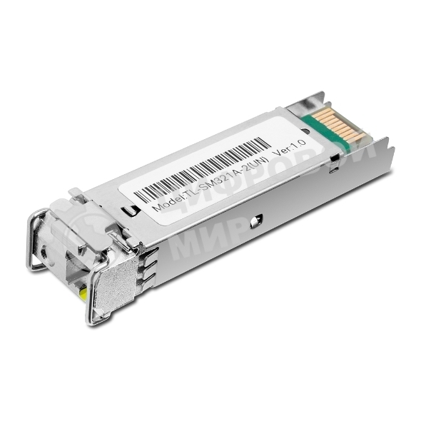 Модуль SFP TP-Link 1000Base-BX WDM Bi-Directional SFP module, TX: 1550 nm and RX: 1310 nm, 1 LC Simplex port, up to 2 km transmission distance in 9/125 μm SMF (Single-Mode Fiber), Supports Digital Diagnostic Monitoring (DDM).