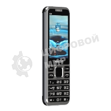 Мобильный телефон Maxvi X10i серебристый металлик