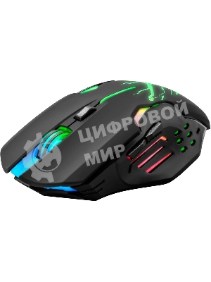 Мышь беспроводная Defender Katana GM-511 черный, 3200 dpi, радиоканал, USB, кнопки - 6