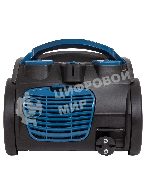 Пылесос SUPRA VCS-2400 серый/синий, 380/2400 Вт, уборка сухая, пылесборник контейнер 2 л