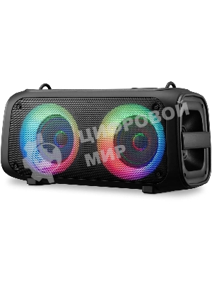 Колонка портативная Hyundai H-PS1030 черный/черный 40 Вт 2.0 BT 10м 3600mAh