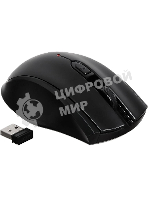 Мышь беспроводная Acer OMR030 черный, 1600 dpi, радиоканал, USB, кнопки - 4
