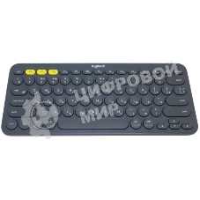 Клавиатура беспроводная Logitech K380 (920-007590) темно-серый (неоригинальная гравировка)