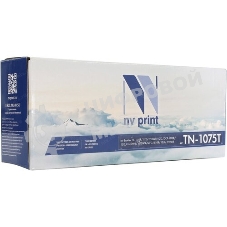 Картридж NVPrint NV-TN1075T (тип TN-1075) Black черный, 1000 стр., для Brother HL-1110R/1112/1210WR/1212/DCP-1510R/1512/1610WR/1612WR/MFC-1810R/1815/1912WR