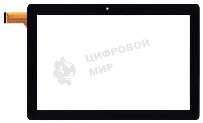 Сенсорное стекло (тачскрин) TurboPad kids 10.1 (2021), черное