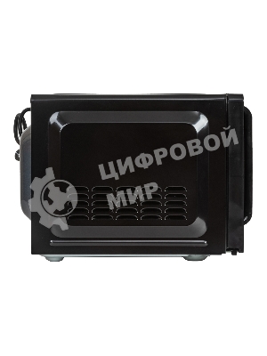 Микроволновая печь JVC JK-MW130M черный, 20 л, 700 Вт, переключатели - поворотный механизм