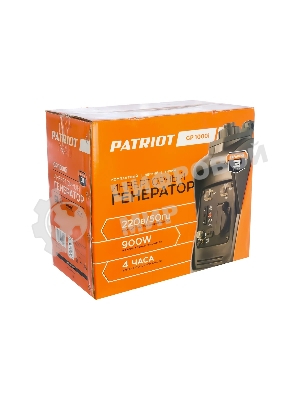 Электрогенератор бензиновый инверторный Patriot 1000i, 0.9 кВт, 60 дБ, 9 кг