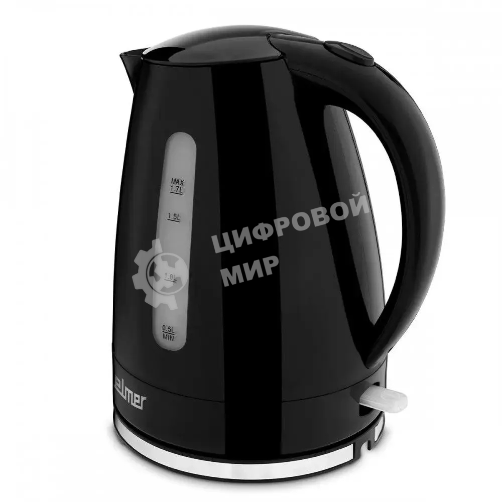 Чайник электрический Zelmer ZCK7617B 1.7 л, 2200 Вт, черный корпус: пластик