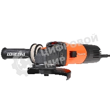 Угловая шлифовальная машина (УШМ) PATRIOT AG 126E, пылезащищенная. 1050Вт, Диск 125 мм