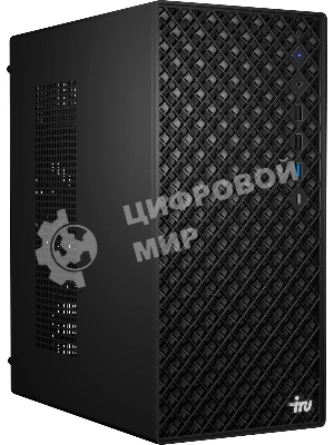 Компьютер IRU Tactio 520B6SB MT Ryzen 5 8600G (4.3) 32Gb SSD 512Gb RGr FreeDOS 2.5xGbitEth 450W черный (RUS) (2116633)