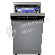 Посудомоечная машина Maunfeld MWF45331S, серебристый, 45 см, 10 компл., 49 дБ, класс A++