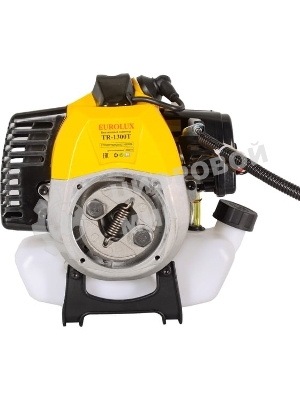 Бензиновый триммер Eurolux TR-1300T 70/2/16 2-х тактный, 1,3 кВт, ширина 255мм, бак 700мл, 7кг
