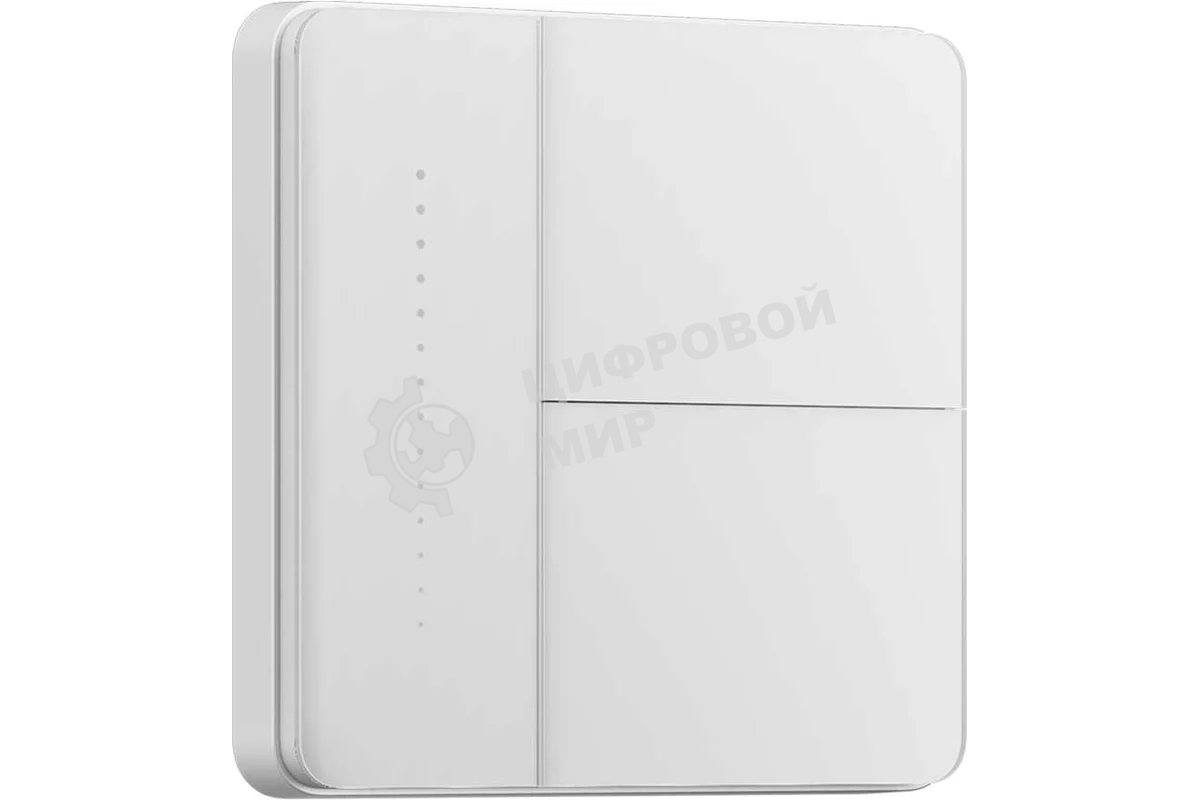 Выключатель умный Aqara Z1 Pro ZNQBKG43LM 2-хкл. белый (ZNQBKG43LM WH)