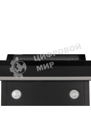 Вытяжка наклонная KRONA Irma 600 черный/серебристый, 59.6 см, 863 куб. м/ч, 53 дБ